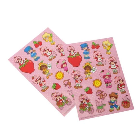Strawberry Shortcake Scratch & Sniff Stickers, 2 Sheets - Picture 3 of 3